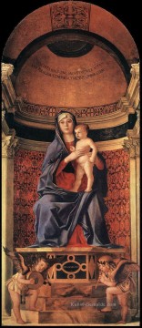 Frari Triptychon Renaissance Giovanni Bellini Ölgemälde